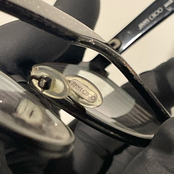 🚫SOLD🚫 Jimmy Choo Eyeglass Frames JC189 NSB 140 - Picture 13 of 15
